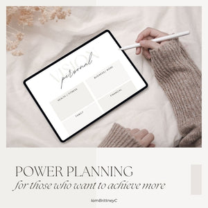 The Power Planner - 12 Week Year (Digital)