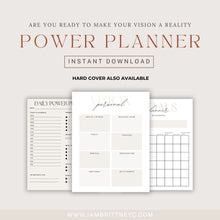 Load image into Gallery viewer, The Power Planner - 12 Week Year (Digital)
