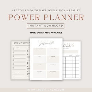 The Power Planner - 12 Week Year (Digital)