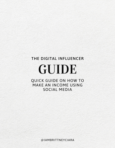 The Digital Influencer Guide